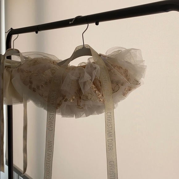 Infant tutu with Christian Dior ribbon - Picture 2 of 2